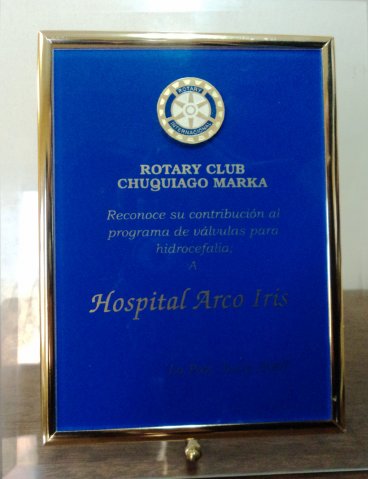 imagen premio a Hospital Arco Iris