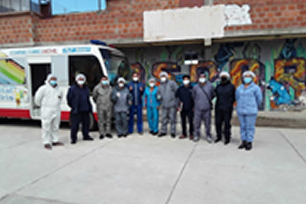 Atención médica y odontológica al Centro Penitenciario de Qalauma, localidad de Viacha