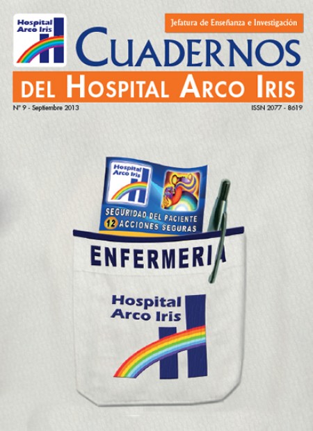 Publicación 'Cuaderno del Hospital Arco Iris No. 9  '