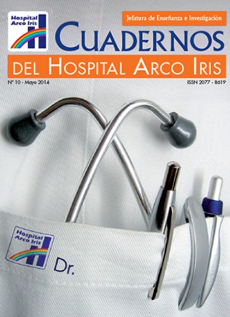Publicación 'Cuaderno del Hospital Arco Iris No. 10  '